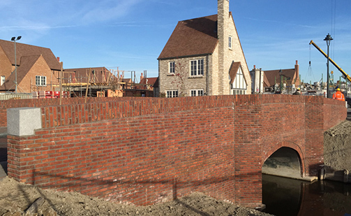 Eerste Tudor brug opgeleverd!